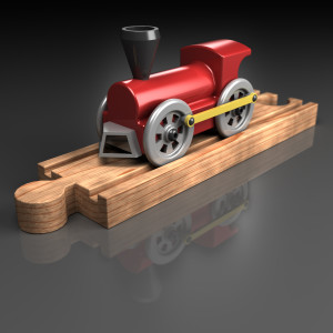 Toy Train Model